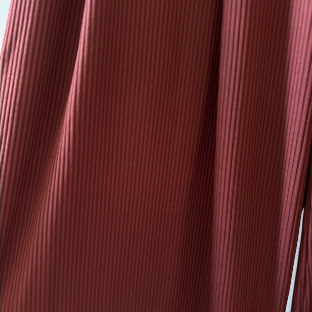 Wide Leg Ribbed Pants - Picture 3 of 4